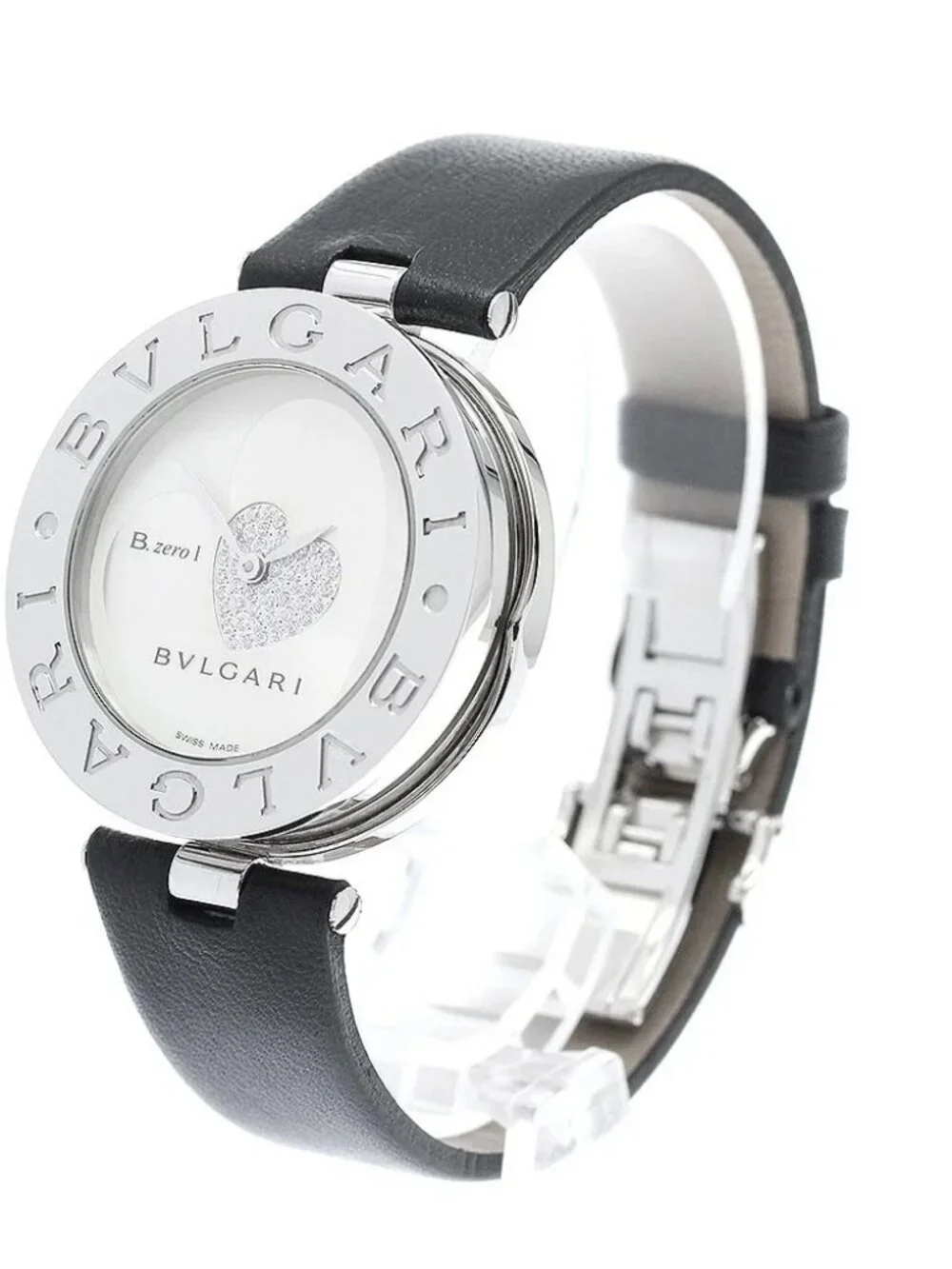 BVLGARI B-zero1 BZ35S diamond Silver Dial Quartz Ladies Watch_957219